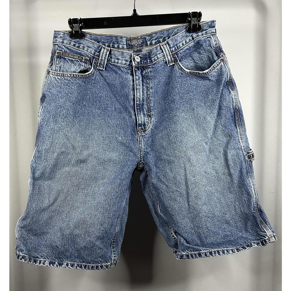 Vintage US Polo Assn. Carpenter Jean Shorts Men’s Size 36 100% Cotton